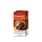 Doguivit Senior es un multivitamínico con aporte de minerales en comprimidos masticables  para perros senior