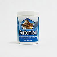 Fortemisol 100gr suplemento nutricional para animales en gestación, lactancia, desarrollo