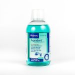 Aquadent 250 mL es una Solución de uso diario para cuidar la higiene oral y dental de perros y gatos.