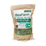 Pellets de alfalfa premium de producción chilena 100% natural para herbívoros procesado con el mayor cuidado para tu mascota