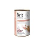 Brit VD Renal Canine Lata es un Alimento húmedo balanceado completo para perros con funciones renales dañadas, favoreciendo su correcto funcionamiento