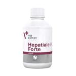 Hepatiale Forte Liquid es un Suplemento nutricional líquido recomendado como coadyuvante en el tratatamiento de enfermedades hepáticas en perros y gatos